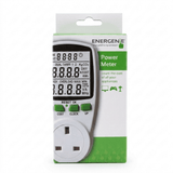 Energenie 13A Digital Power Meter – 3120W Energy Monitor for Home & Office Appliances