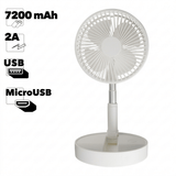7200mAh Battery Fan 