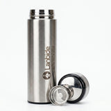 Stainless steel Lanbide vacuum-insulated water bottle with lid & metal filter