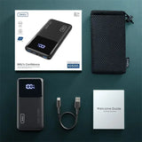 INIU 10500mAh Power Bank 20W Fast Charging Portable Charger with Phone Holder, External Battery Pack - Imported from UK