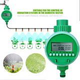 Electronic Garden Watering Timer, LCD Display Garden Automatic Irrigation Controller Intelligence Valve Watering Control Device - Imported from UK