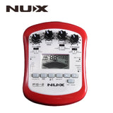 NUX PG-2 Portable Electric Guitar Multi-Effects Pedal Processor with Tuner Metronome Built-in Noise Gate - Imported from UK