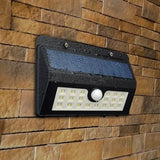 ARILUX® 20 LEDs Solar Light Waterproof PIR Motion Sensor Outdoor Warm White Wall Light - Imported from UK