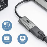 Video Capture USB 3.0 to 4K HDMI Audio Video Capture Card Device for Live Broadcast Gaming Streaming Teaching or Meeting - Imported from UK