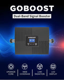 GOBOOST Mobile Phone Signal Booster with 2 Mushroom Antennas - Imported from UK