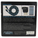 Twisted Veins 30M High Speed HDMI Cable with Ethernet, 1080p Braided Cable - Imported from UK