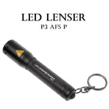 LED Lenser P3 AFS P Handheld Torch with 75 Lumens (Container Product Without Box & Accessories) - Imported from UK