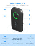 Mpow BH390A Bluetooth 5.0 Transmitter Receiver 2-in-1 Bluetooth Adapter with RX TX Modes HD Audio Dual Link for Car/Home TV - Imported from UK