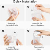 Momcozy M1 Wearable Breast Pump, Portable Electric Pump with 3 Mode & 9 Levels - Imported from UK