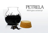 Petrela Unihom Glass Jar with Cork Lid 400ml - Imported from UK