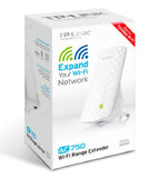 TP-LINK AC750 Universal Wireless Dual Band WiFi Range Extender with Ethernet Port - Imported from UK