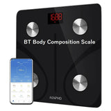 RENPHO Elis 1 Smart Body Fat Scales, Bluetooth High Precision Weighing Scale with App, Body Composition Monitor for Body Fat BMI Body Weight Muscle Mass  (Container Product as it is, No Warranty, No Guarantee, No Return, No Exchange) - Imported from UK