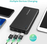 RAVPower Xtreme Series 26800mAh iSmart Power Bank with 3-Ports 5.5A Output - Imported from UK