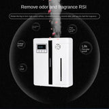 Commercial Aroma Diffuser 2-in-1 Bluetooth, Wall Mounted Scent Machine Diffuser 4-Segment Timing LCD Display 160ml - Imported from UK