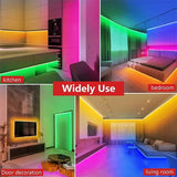 Neon Bluetooth USB RGB Rope Lights, 3m/9.84ft 5V Flexible Led Lights with Music Sync, 2835SMD - Imported from UK