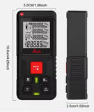 Laicetl 70M Digital Laser Distance Meter with 2 Bubble Level, Measure Distance, Area, Volume, Pythagorean Mode, Unit Switching Data Storage - Imported from UK