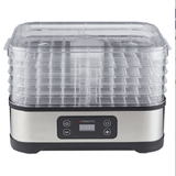 Ambiano Food Dehydrator 5 Tray 350W Stainless Steel base with LED Display - Imported from UK