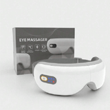 Heated Eye Massager with Music Airbag Massage for Migraines, Dry Eyes, Eye Fatigue, Dark Circles Relief, Improve Sleep - Imported from UK