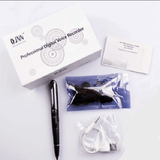 JNN Professional Digital Voice Recorder + HD MP3, 4GB Smart Pen Voice Activated Recorder for Meetings, Interviews, Classes & More - Imported from UK
