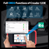 LAUNCH CRP123E 4 System Diagnostic Tool, OBD2 Code Reader for 4 System Engine ABS SRS Transmission, Car Diagnostic Tool with 7 Reset Function, Lifetime update - Imported from UK