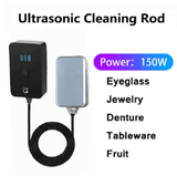 GENENG 150W Portable Ultrasonic Cleaner, Jewelry, Denture, Cartridges & Toners, Watches, Eye Glasses, Fruits, Vegetable, Tableware Ultrasound Multi-functional Cleaning Machine (Container Product Without Box) - Imported from UK