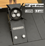 Tryhomy IGT High Power 7200W Stainless Steel Gas Camping Stove, Gas Burner for Camping, BBQ & More - Imported from UK