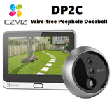 Ezviz DP2C Wire-Free Peephole Doorbell, 4.3