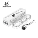 Derma Roller System Titanium 540 Needles 0.30mm + Storage Case, Micro Needling Roller for Skin Rejuvenation Anti Ageing Wrinkle Facial & Scalp Treatment, Promotes Hair Growth & Improves Skin Vitality - Imported from UK