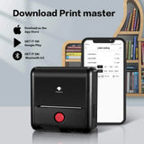 Phomemo Multi-function Label Printer, Bluetooth 4.0 75mm 203dpi Thermal Printer  for iOS & Android Phone - Imported from UK