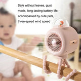 Stroller Fan, Portable Small Clip-on Fan with 3 Speeds & Rotating Personal Desk Cooling Fan for Car Seat, Crib, Treadmill, Camping, Travel - Imported from UK