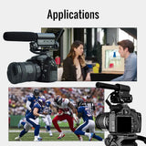 TAKSTAR Camera Video Shotgun Microphone with Deadcat Windscreen, Cardioid Directional Condenser Video Mic for DSLR Camera Canon Nikon DV Camcorder - Imported from UK