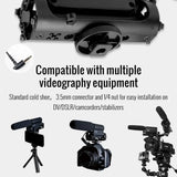 TAKSTAR Camera Video Shotgun Microphone with Deadcat Windscreen, Cardioid Directional Condenser Video Mic for DSLR Camera Canon Nikon DV Camcorder - Imported from UK