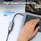 ABLEWE USB-C to Ethernet Adapter - Imported from UK