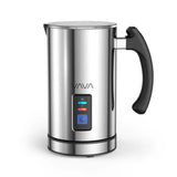 VAVA Stainless Steel Milk Frother with Hot & Cold Milk Functionality for Latte, Cappuccino, Hot Chocolate 250ml - Imported from UK