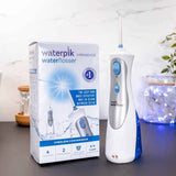 Waterpik Water Flosser Cordless Plus,  Oral Irrigator With 4 Tips, 2 Pressure Settings, 45s of Water Capacity - Imported from UK