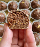 Kina Cocoa Premium Quality Cashew & Almond Belgian Semi Sweet Dark Chocolate {Pack of 9} - {Home Made}