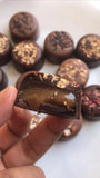Kina Cocoa Premium Quality Cashew & Almond Belgian Semi Sweet Dark Chocolate {Pack of 9} - {Home Made}
