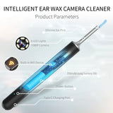 Ear Wax Removal Tool with WiFi & 1080P HD Camera, Wireless Ear Wax Cleaner with 6 LED Light for Kids Adults Pets (New Version) - Imported from UK