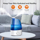 Keep Your Skin Hydrated and Healthy with 3.5L large humidifier