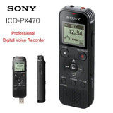 Sony ICD-PX470 Stereo Digital Voice Recorder with Built-in USB (Container Product Without Box) - Imported from UK