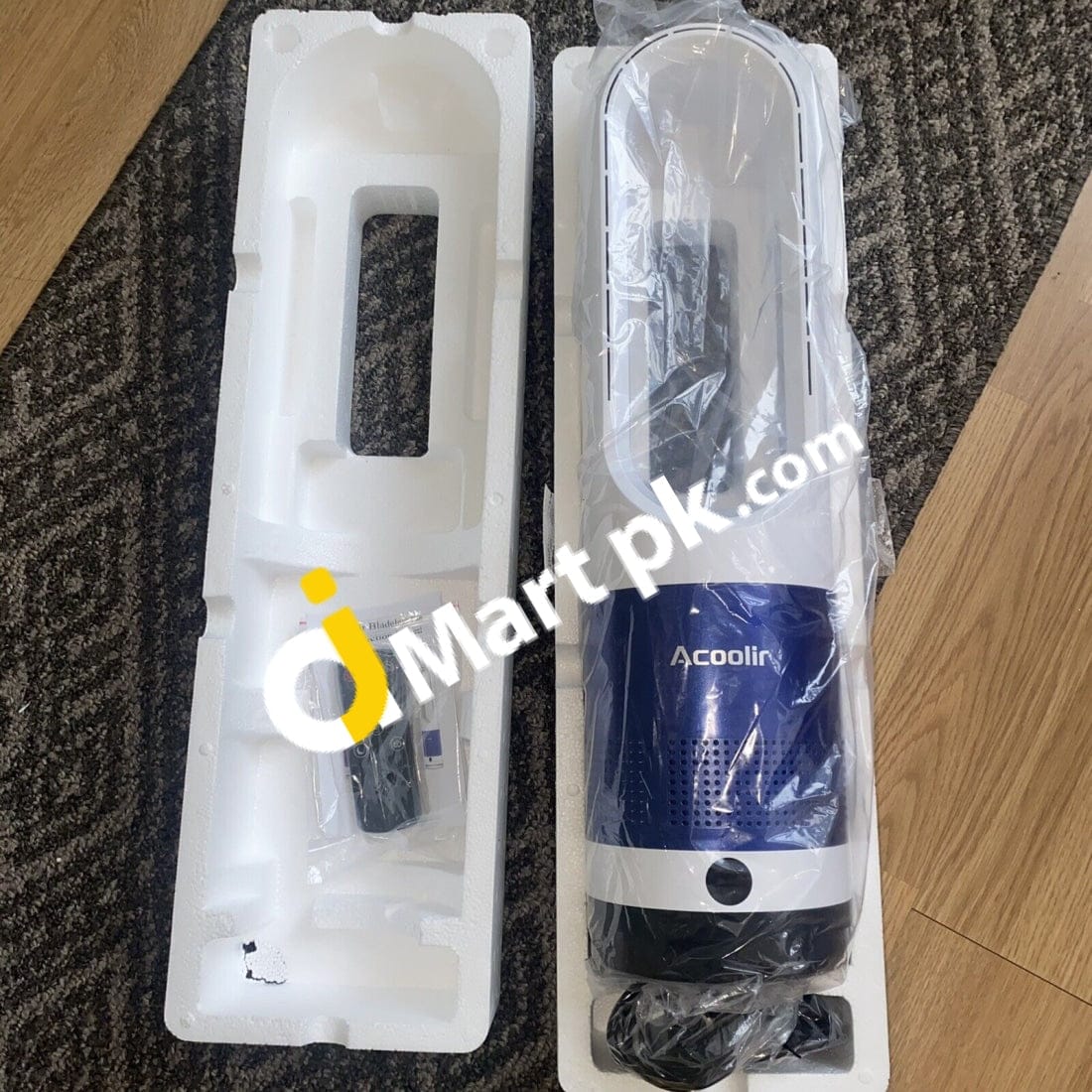 Acoolir Acoolir 80cm Oscillating Bladeless Portable Tower Fan Ultra Quiet Cool ...