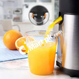 Aicok Electric Citrus Juicer With 2 Stainless Steel Cones Quiet 85W Motor Fast Fresh Juice Bpa Free