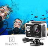 AKASO EK7000 Ultra HD 4K30FPS Underwater Action Camera, 170° Wide Angle 98FT Waterproof Camera - Imported from UK