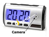 Digital Multi-Function Alarm Clock With Spy Camera Audio Video Recorder Motion Detection & Remote