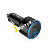 Anker PowerDrive Speed+ 2 USB-C Car Charger with 1 PD & 1 PIQ Port - Imported from UK