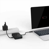 Aukey USB-C to 4 Port USB3.0 Hub with 4K HDMI & Type-C Input Charging Port - Imported from UK