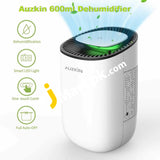Dehumidifier Auzkin 600Ml Compact Portable Ultra Quiet For Removing Damp Mold Moisture - Imported