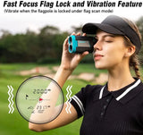 Mileseey PF260 Golf Rangefinder, Dual Power Supply 600M Laser Rangefinder With Slope Switch & Fast Focus For Hunting Climbing Watching - Imported from UK
