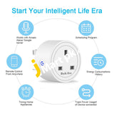 Bakibo Wifi Smart Plug Socket Compatible With Alexa Google Home Ifttt Energy Monitoring Timer