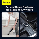 Baseus A2 Car Vacuum Cleaner, 70W 5000pa Small Mini Portable Handheld USB Rechargeable Vacuum Cleaner - Imported from UK